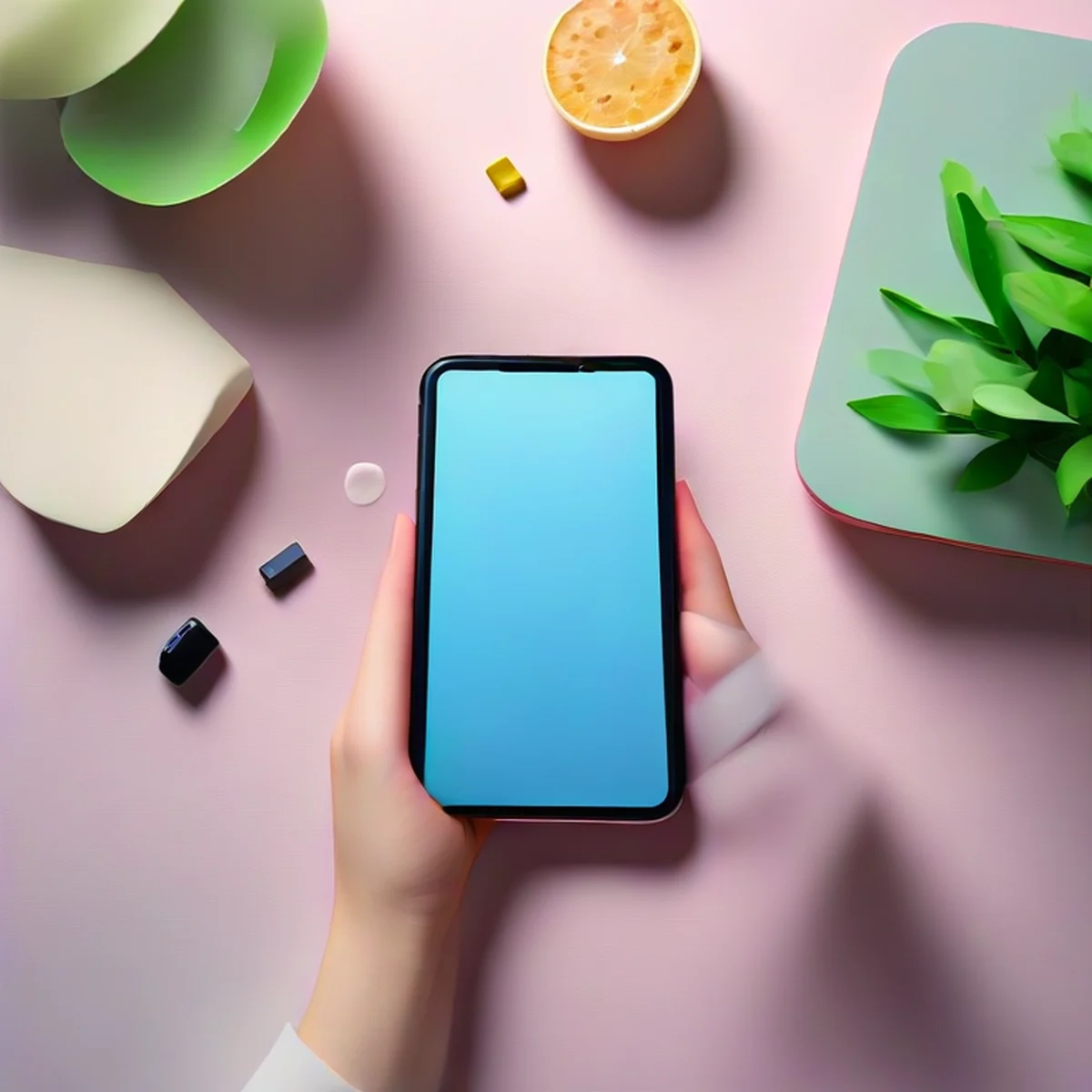 Mobiele e-sports gaming op een smartphone.